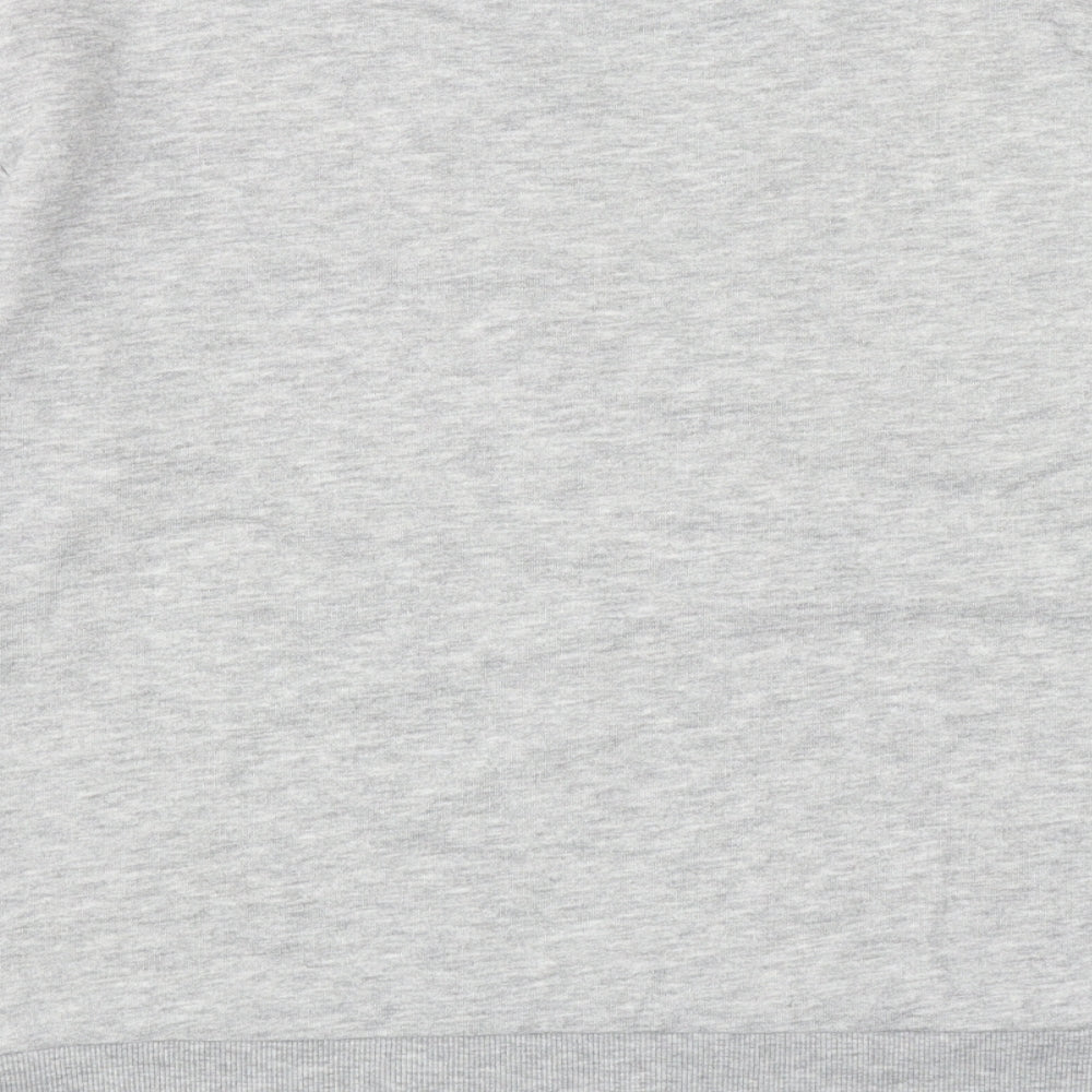 Marks and Spencer Womens Grey Cotton Pullover Sweatshirt Size 12 Pullover - Parrots