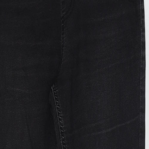 Marks and Spencer Womens Black Cotton Jegging Jeans Size 12 L27 in Regular