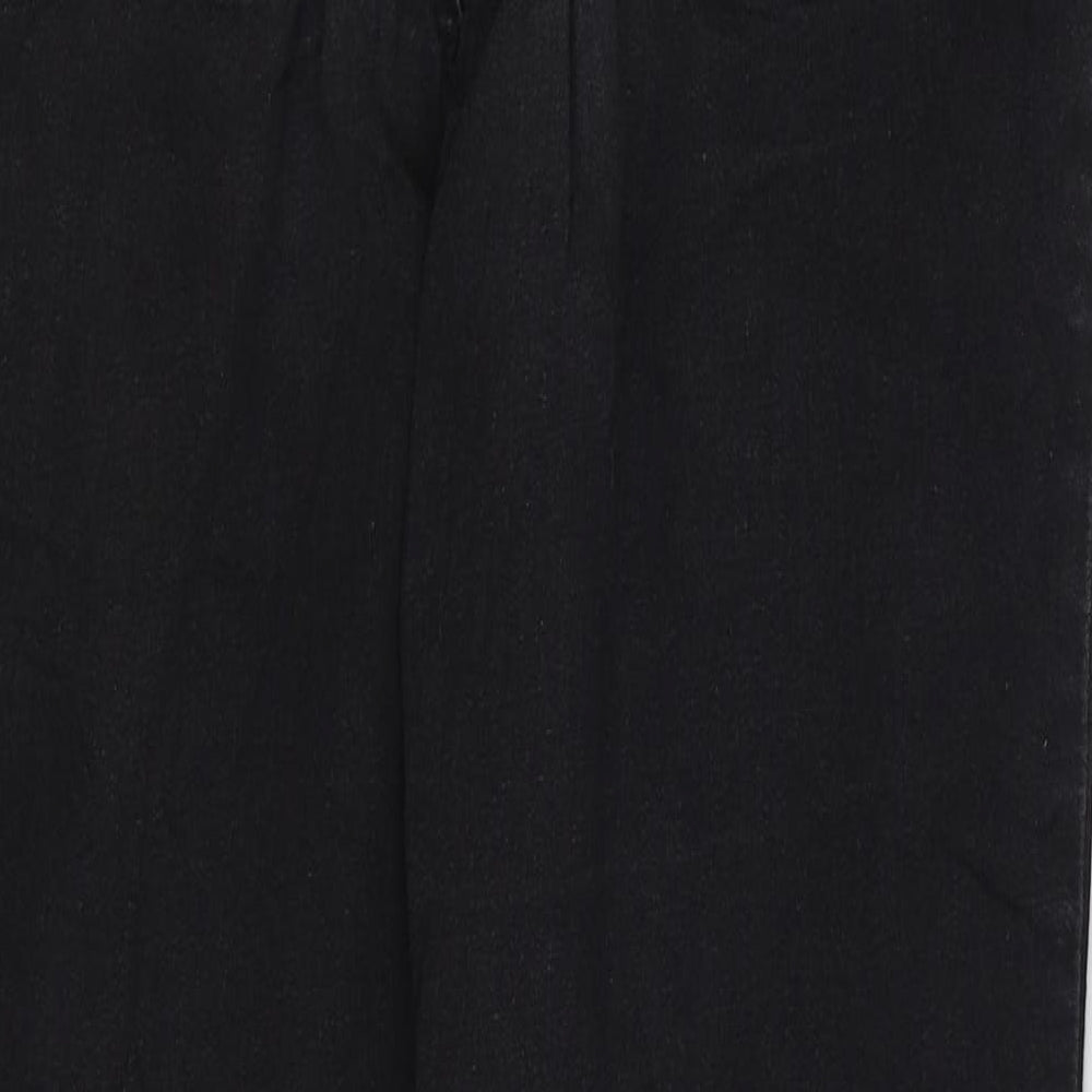 Marks and Spencer Womens Black Cotton Jegging Jeans Size 12 L27 in Regular