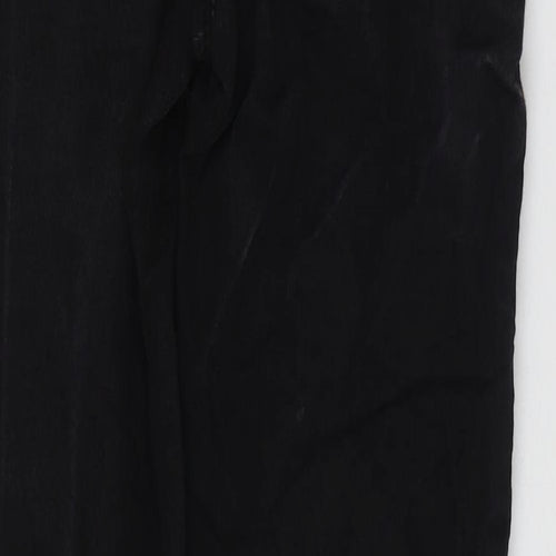 Denim & Co. Womens Black Cotton Skinny Jeans Size 10 L27 in Regular Zip