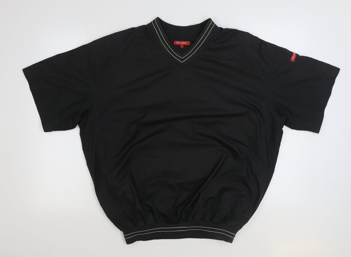 FootJoy Mens Black Polyester Pullover Sweatshirt Size M