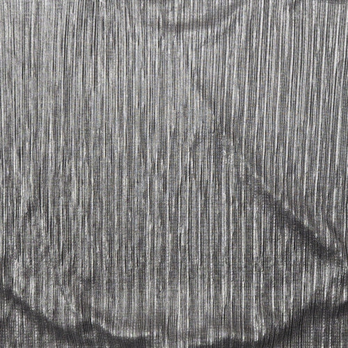 Atmosphere Womens Silver Polyester Jersey Blouse Size 20 Round Neck