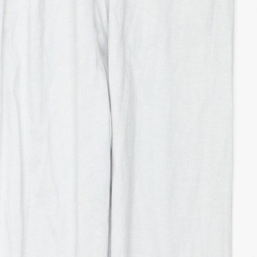 Zara Girls Grey Cotton Sweatpants Trousers Size 12-13 Years Regular Pullover