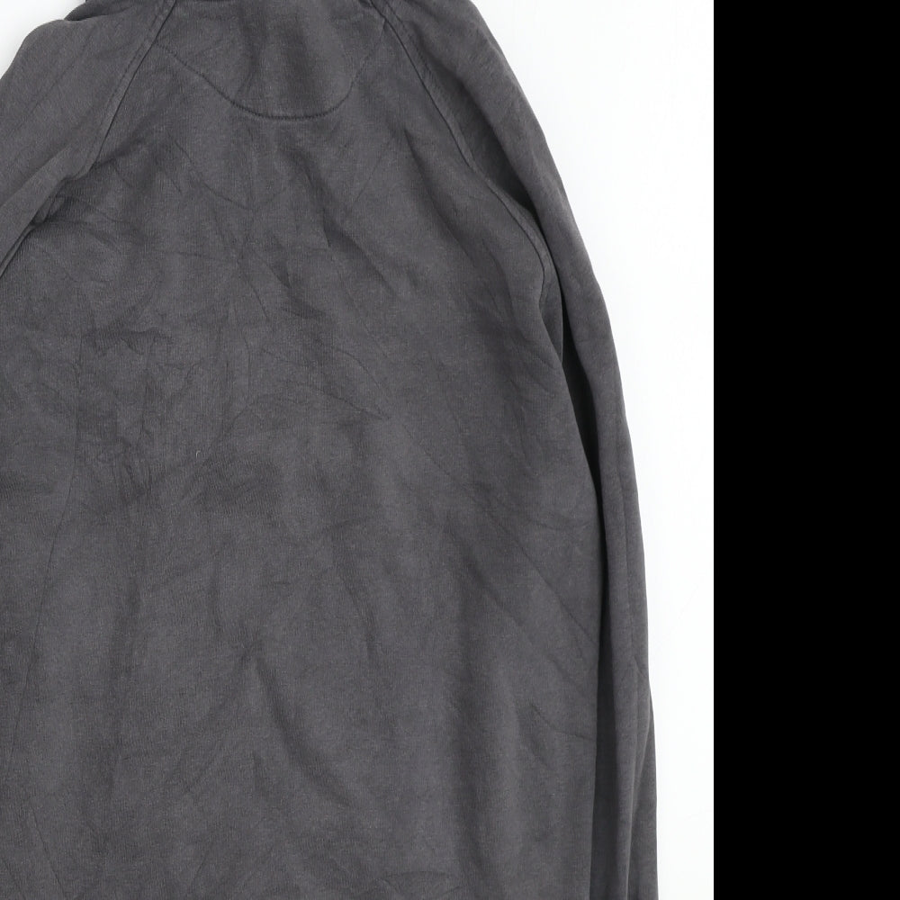 Lazy Lady Womens Grey Cotton Pullover Hoodie Size 12 Pullover - Save Water Share a Bath