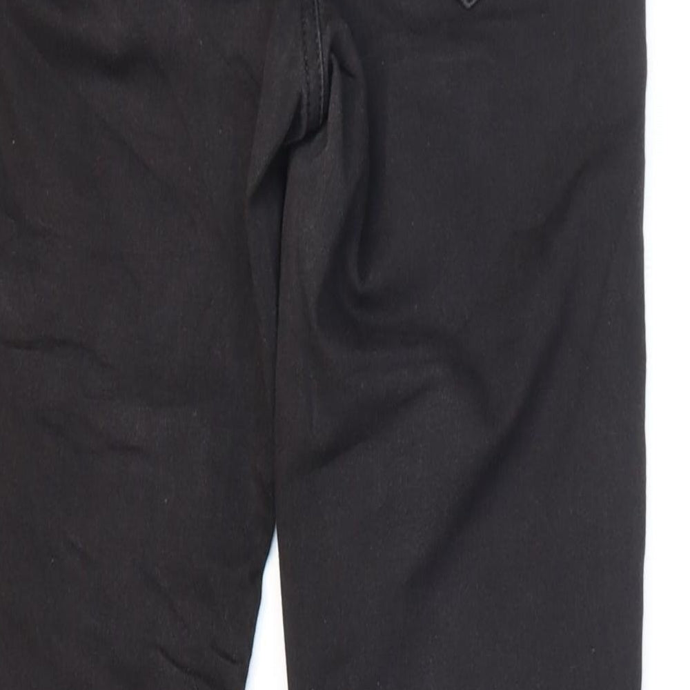Divided Womens Black Cotton Skinny Jeans Size 10 L27 in Regular Zip