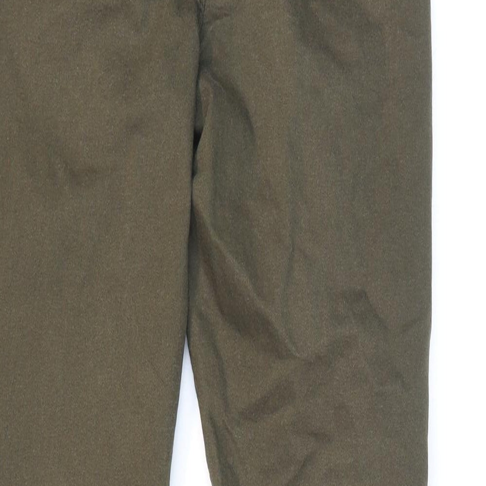 Denim & Co. Womens Green Cotton Skinny Jeans Size 8 L27 in Regular Zip