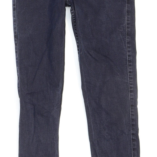 Light Before Dark Mens Blue Cotton Skinny Jeans Size 25 in L28 in Regular Zip