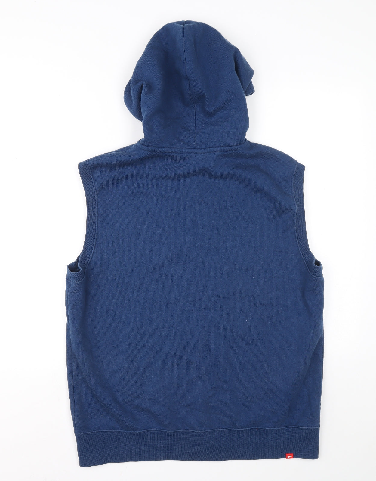 Nike Mens Blue Polyester Full Zip Sweatshirt Size L - Nike