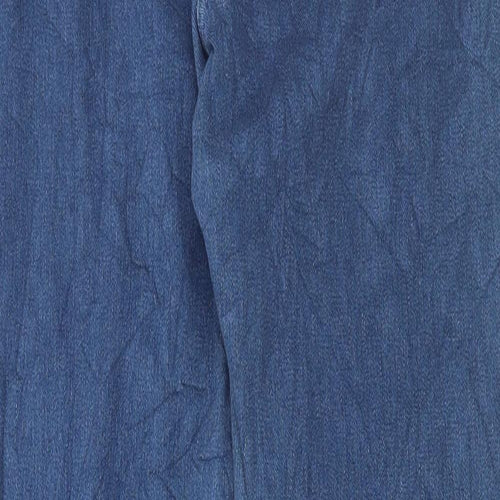 Marks and Spencer Womens Blue Cotton Jegging Jeans Size 10 L30 in Regular
