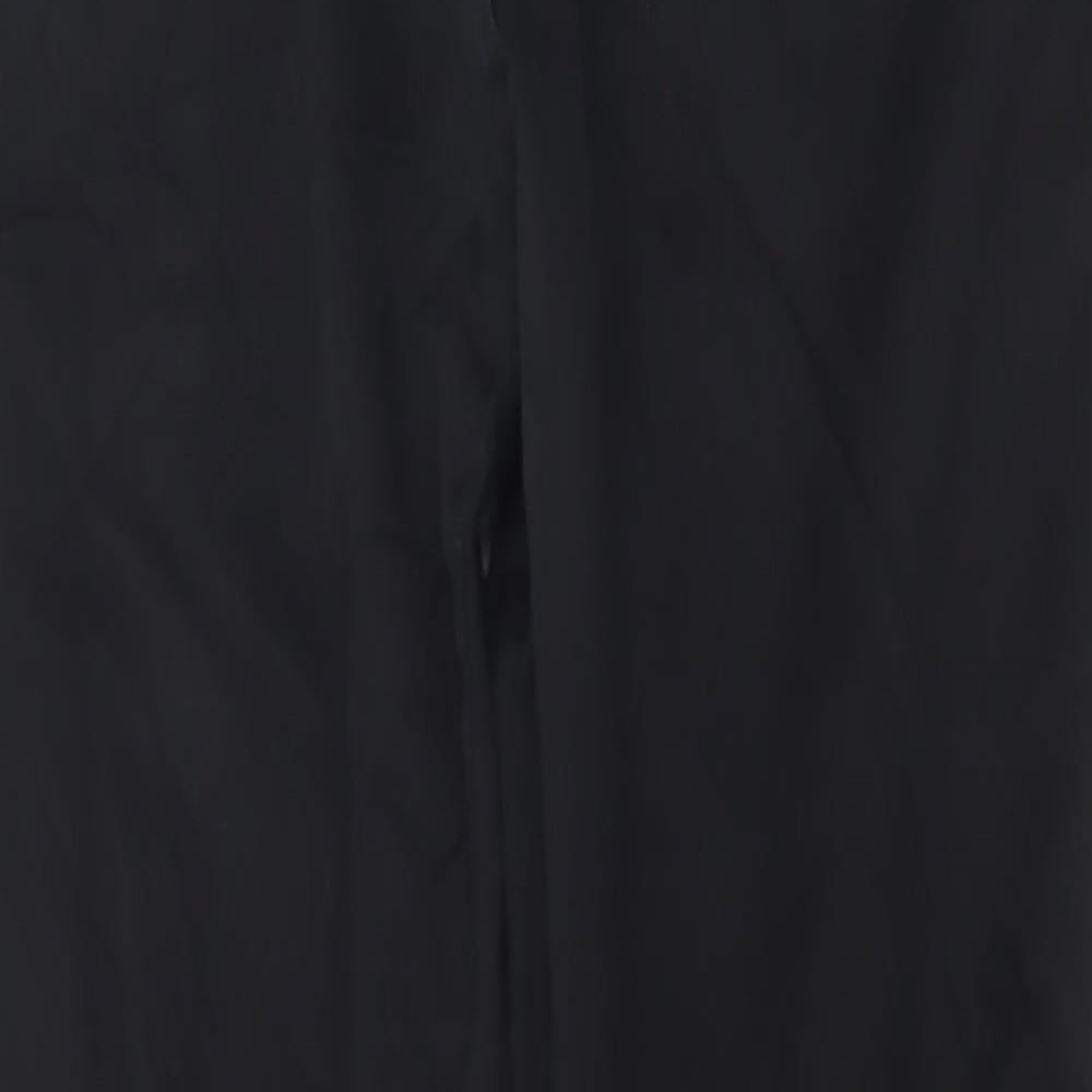 TU Womens Black Cotton Skinny Jeans Size 16 L29 in Regular Button