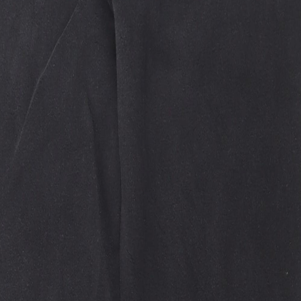 Marks and Spencer Womens Grey Cotton Straight Jeans Size 10 L27 in Regular Button