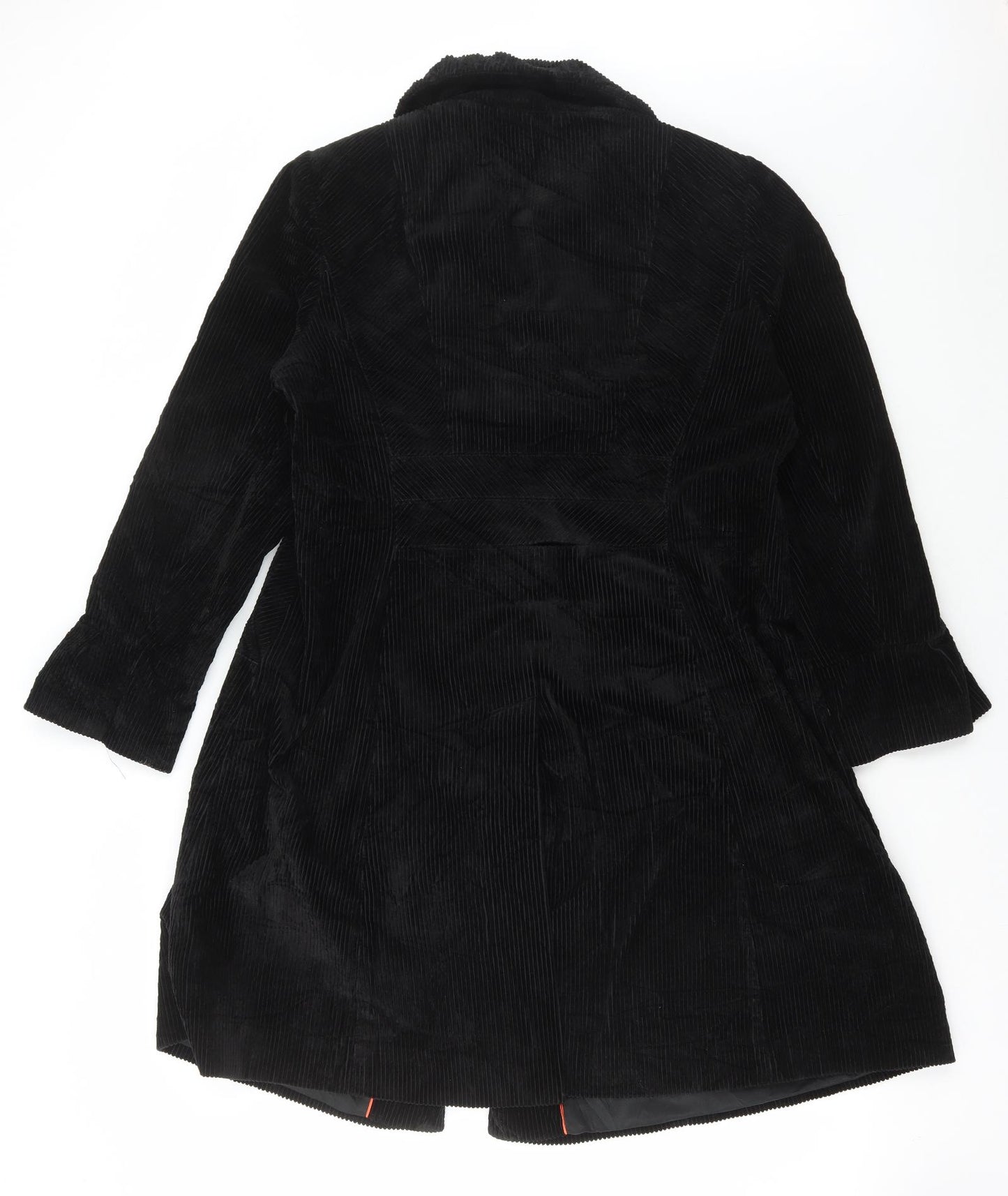 Marks and Spencer Womens Black Pea Coat Coat Size 16 Button