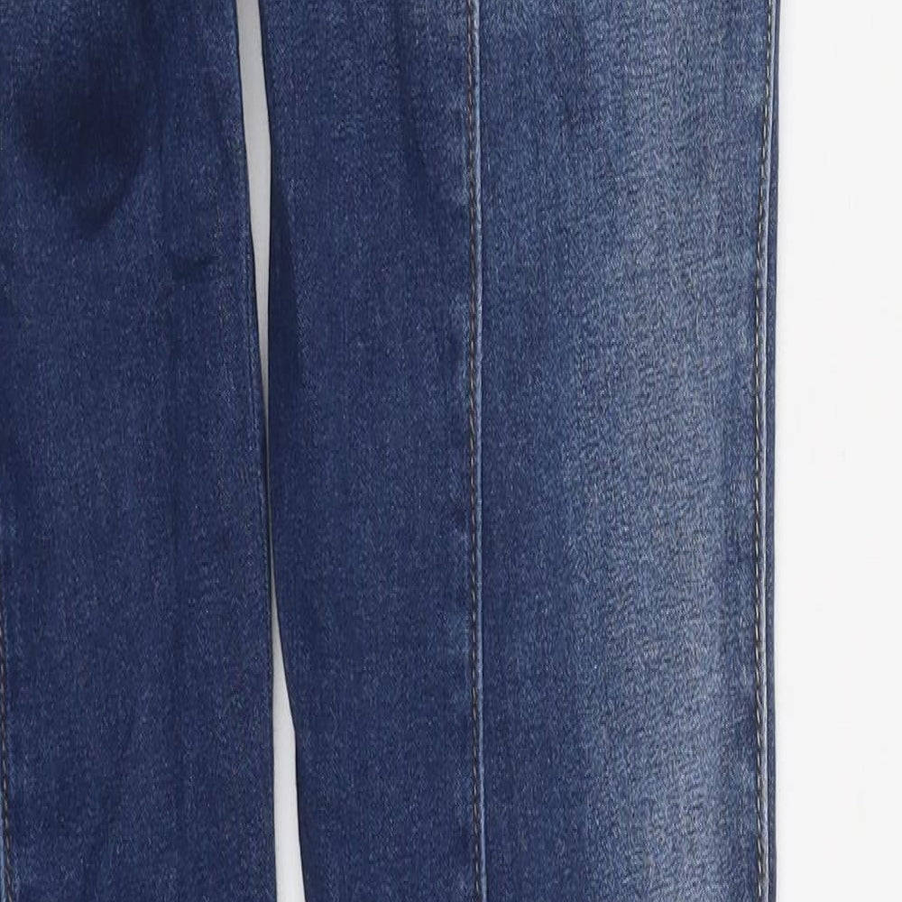 Miss Sixty Womens Blue 100% Cotton Skinny Jeans Size 27 L38 in Regular Zip - Push Up