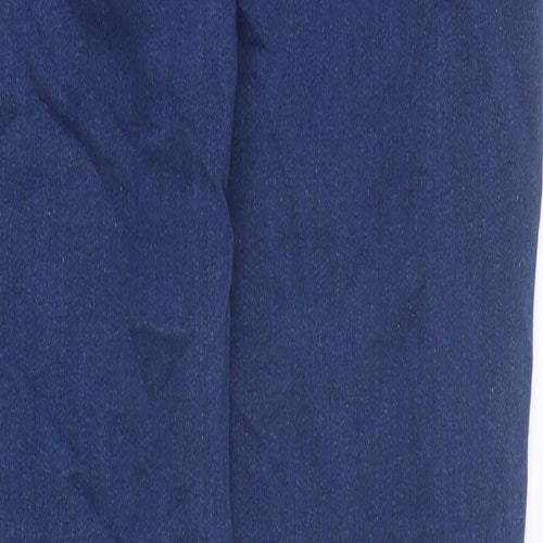 Pep&Co Womens Blue 100% Cotton Jegging Jeans Size 10 L34 in Regular