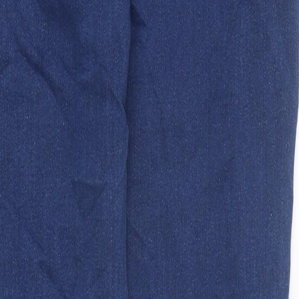 Pep&Co Womens Blue 100% Cotton Jegging Jeans Size 10 L34 in Regular
