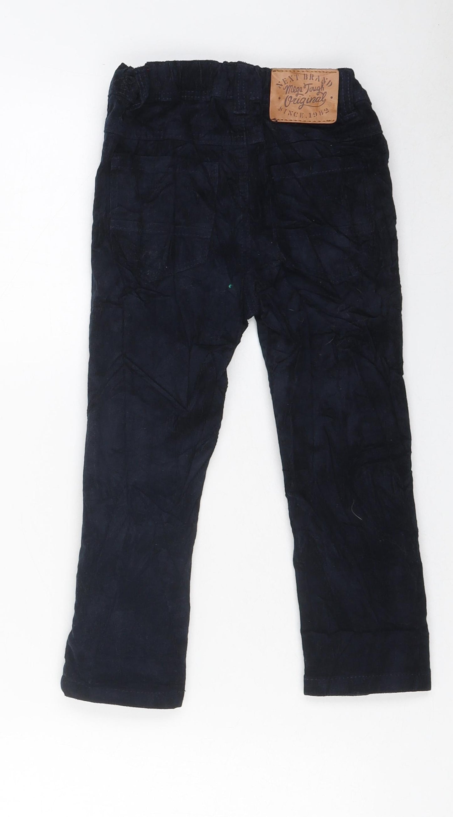 NEXT Boys Black 100% Cotton Capri Jeans Size 18-24 Months Zip