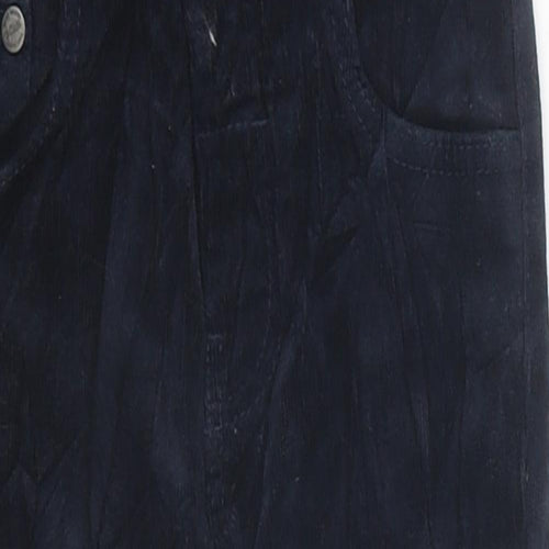 NEXT Boys Black 100% Cotton Capri Jeans Size 18-24 Months Zip