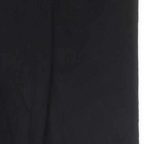 Marks and Spencer Womens Black 100% Cotton Jegging Jeans Size 8 L32 in Regular Zip