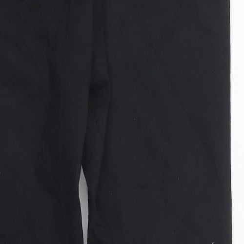 Marks and Spencer Womens Black 100% Cotton Jegging Jeans Size 8 L32 in Regular Zip