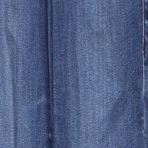 Topshop Womens Blue 100% Cotton Skinny Jeans Size 26 in L30 in Regular Zip