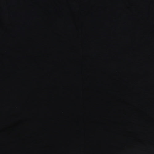 Inspire Womens Black Viscose Basic T-Shirt Size 20 V-Neck