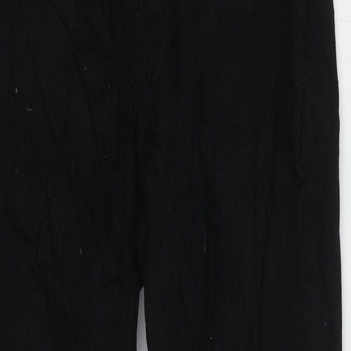 Preworn Womens Black Cotton Skinny Jeans Size 8 L27 in Regular Zip