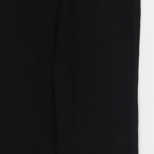 Preworn Womens Black Cotton Jegging Jeans Size 8 L30 in Regular