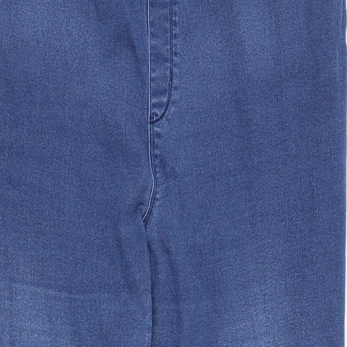 George Womens Blue Cotton Jegging Leggings Size 20 L26 in