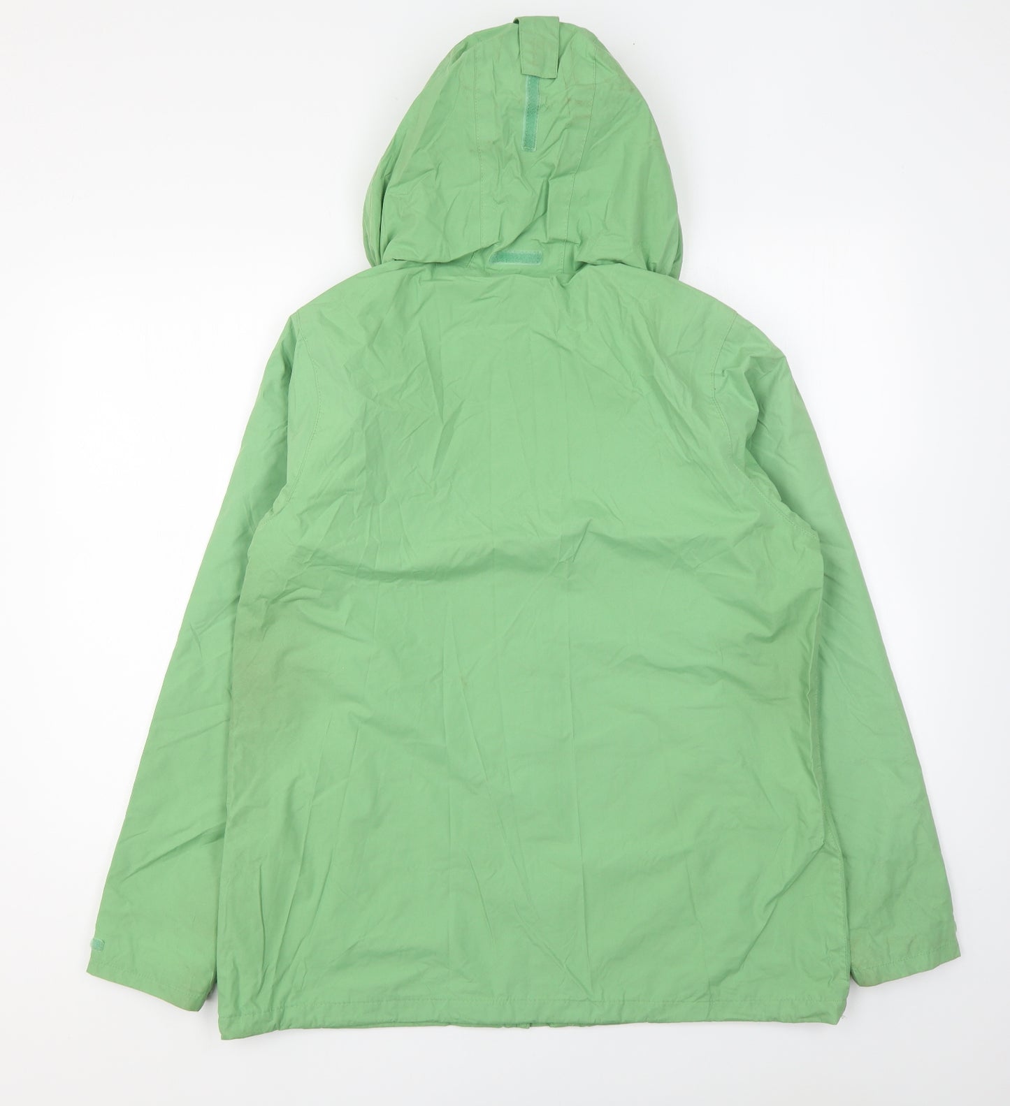 Regatta Womens Green Rain Coat Coat Size 16 Zip