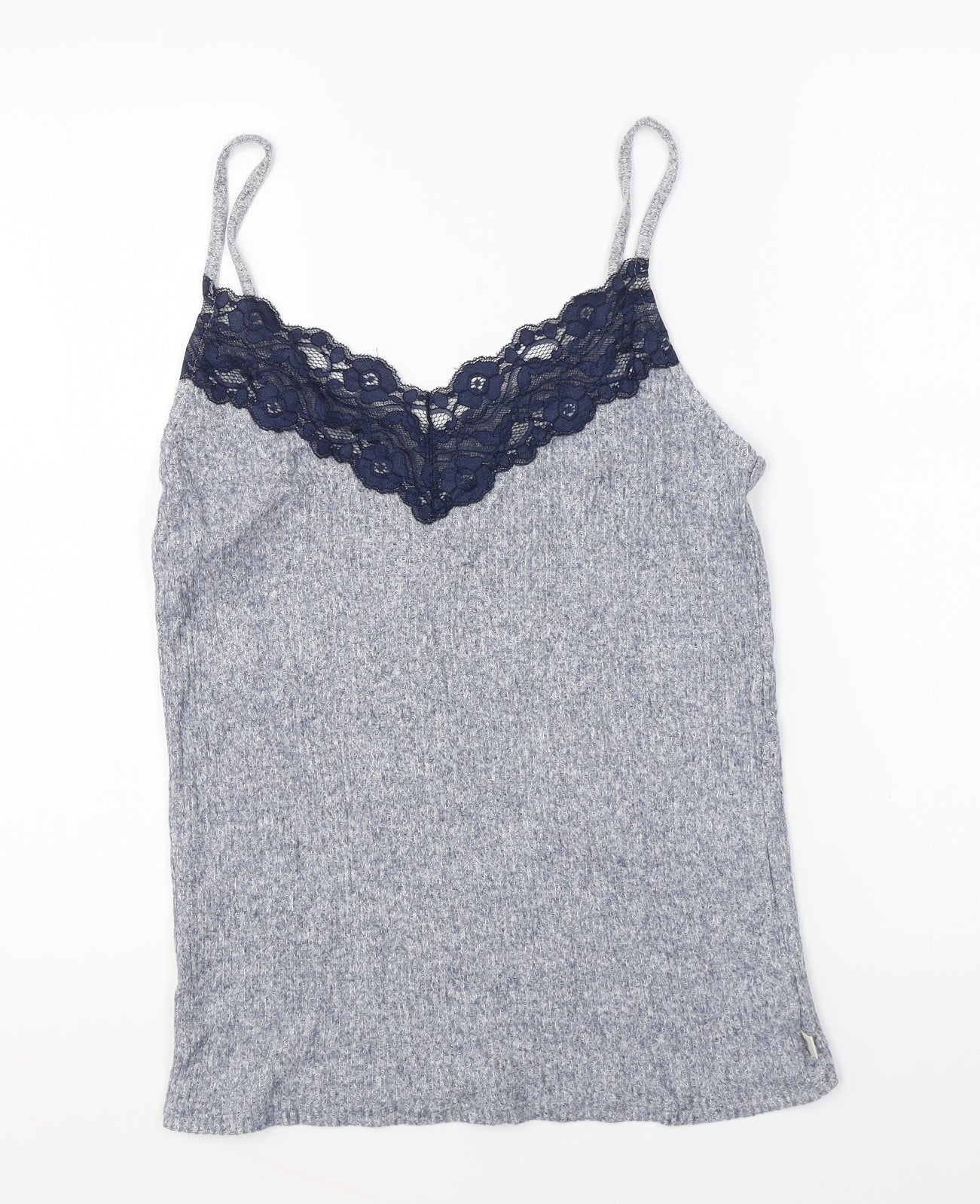 George Womens Blue Viscose Camisole T-Shirt Size 12 V-Neck