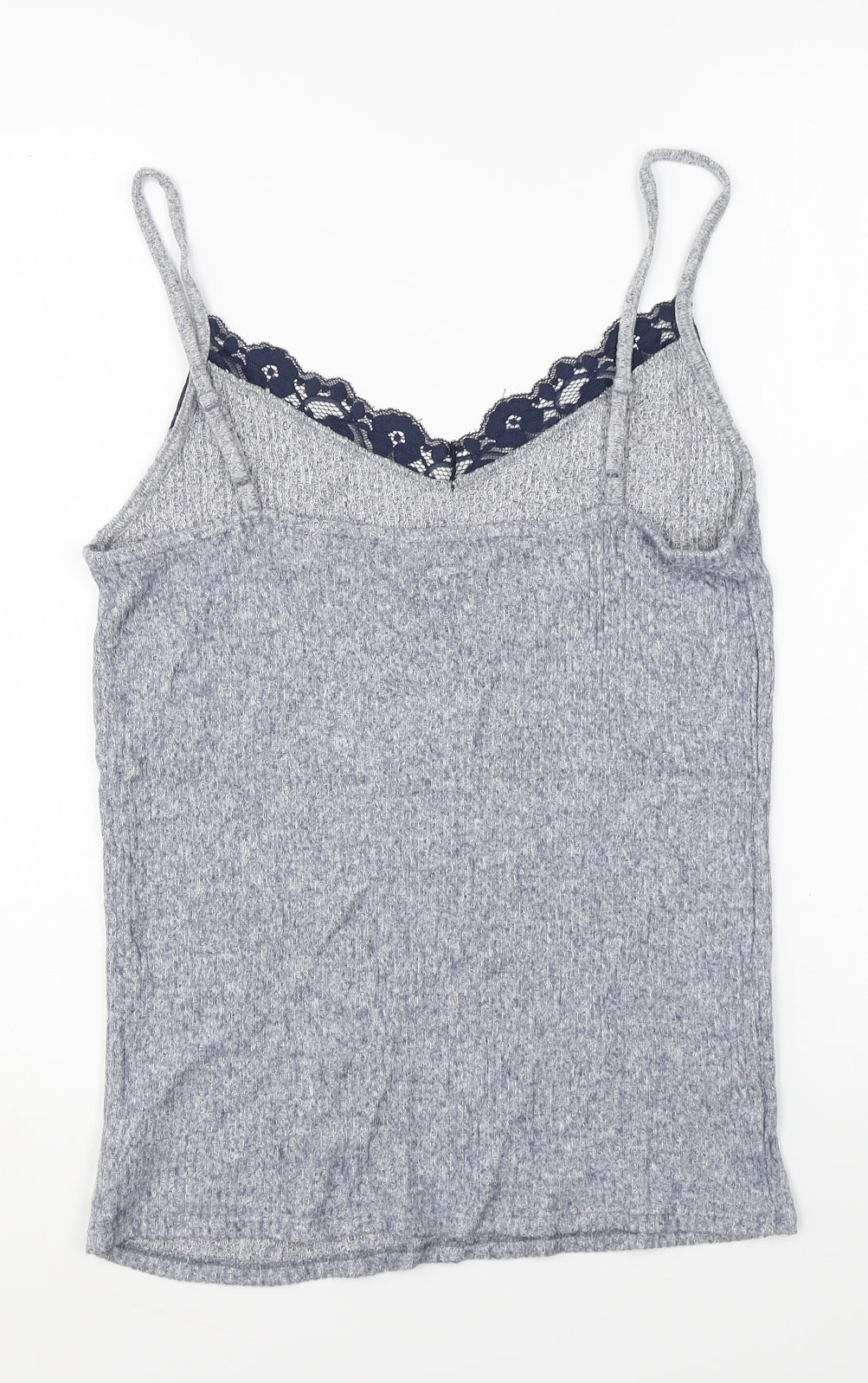 George Womens Blue Viscose Camisole T-Shirt Size 12 V-Neck