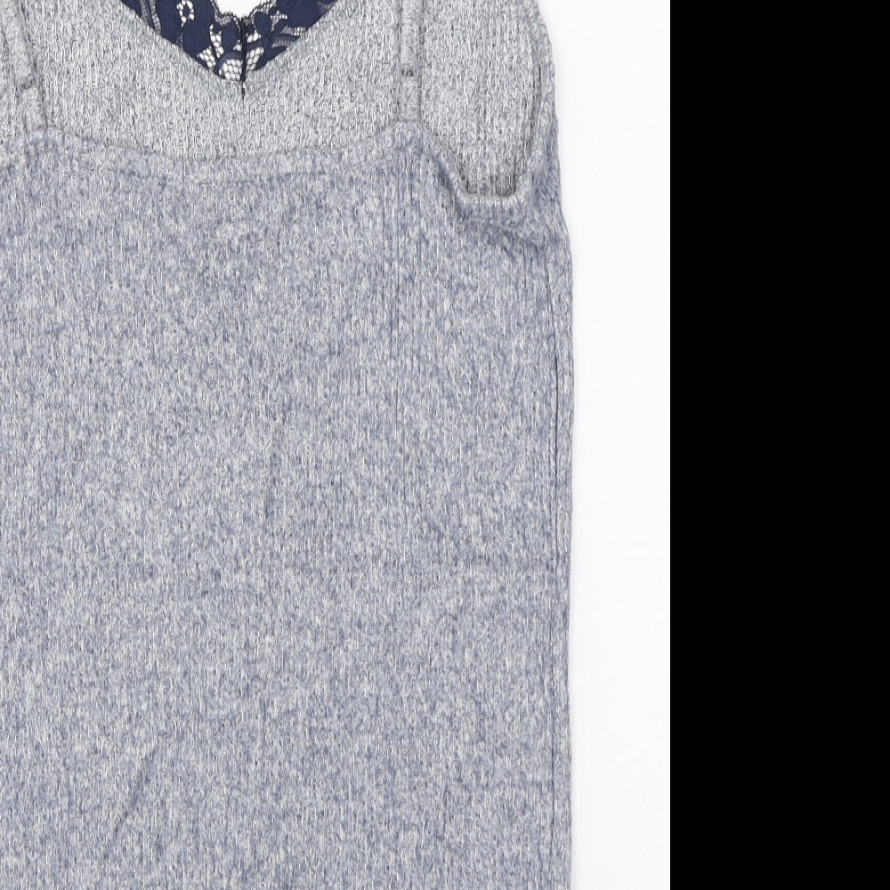 George Womens Blue Viscose Camisole T-Shirt Size 12 V-Neck