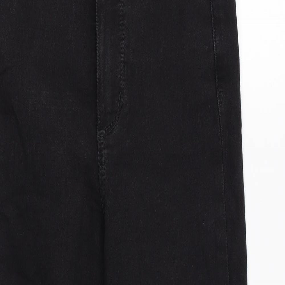 Gap Womens Black Cotton Skinny Jeans Size 26 in L25 in Regular Zip