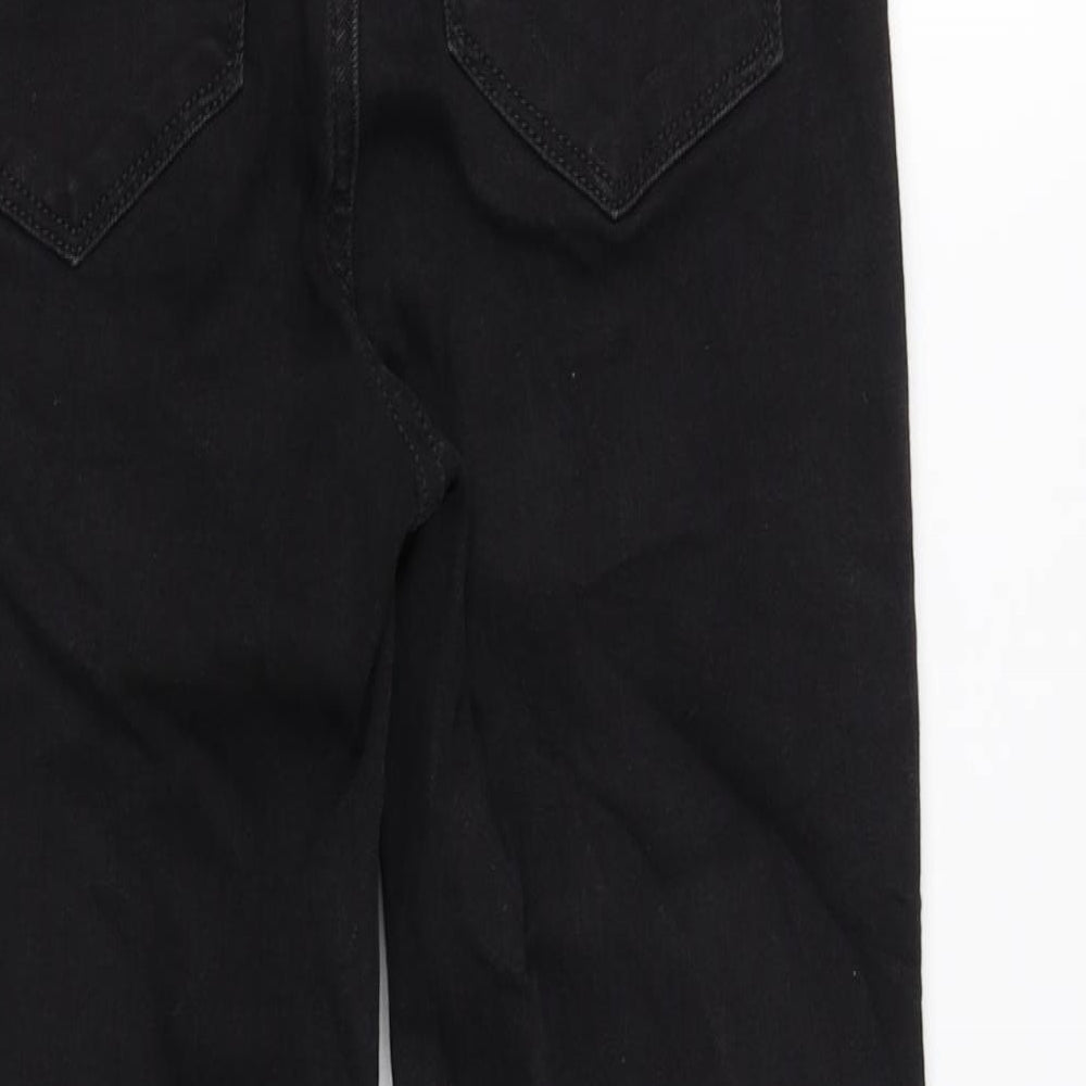 Gap Womens Black Cotton Skinny Jeans Size 26 in L25 in Regular Zip
