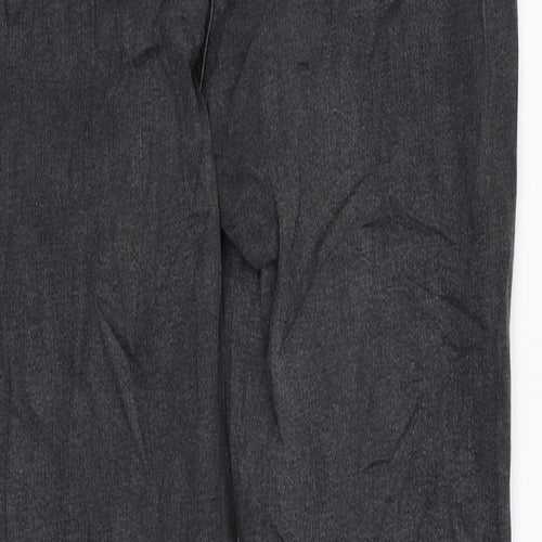 Marks and Spencer Womens Black Cotton Skinny Jeans Size 12 L27 in Regular Zip