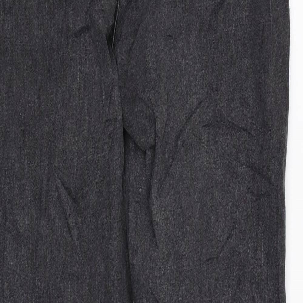 Marks and Spencer Womens Black Cotton Skinny Jeans Size 12 L27 in Regular Zip