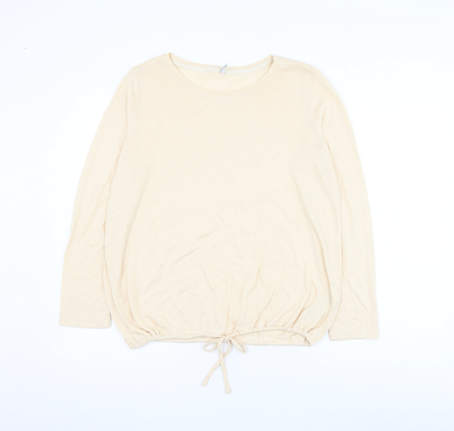 Only Womens Beige Viscose Pullover Sweatshirt Size XL Pullover