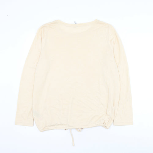 Only Womens Beige Viscose Pullover Sweatshirt Size XL Pullover
