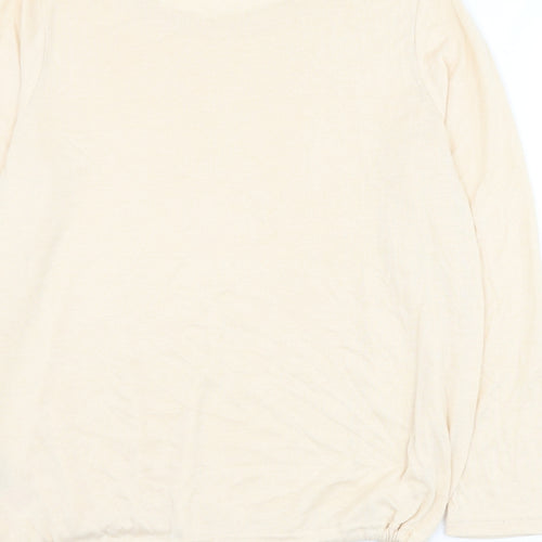 Only Womens Beige Viscose Pullover Sweatshirt Size XL Pullover