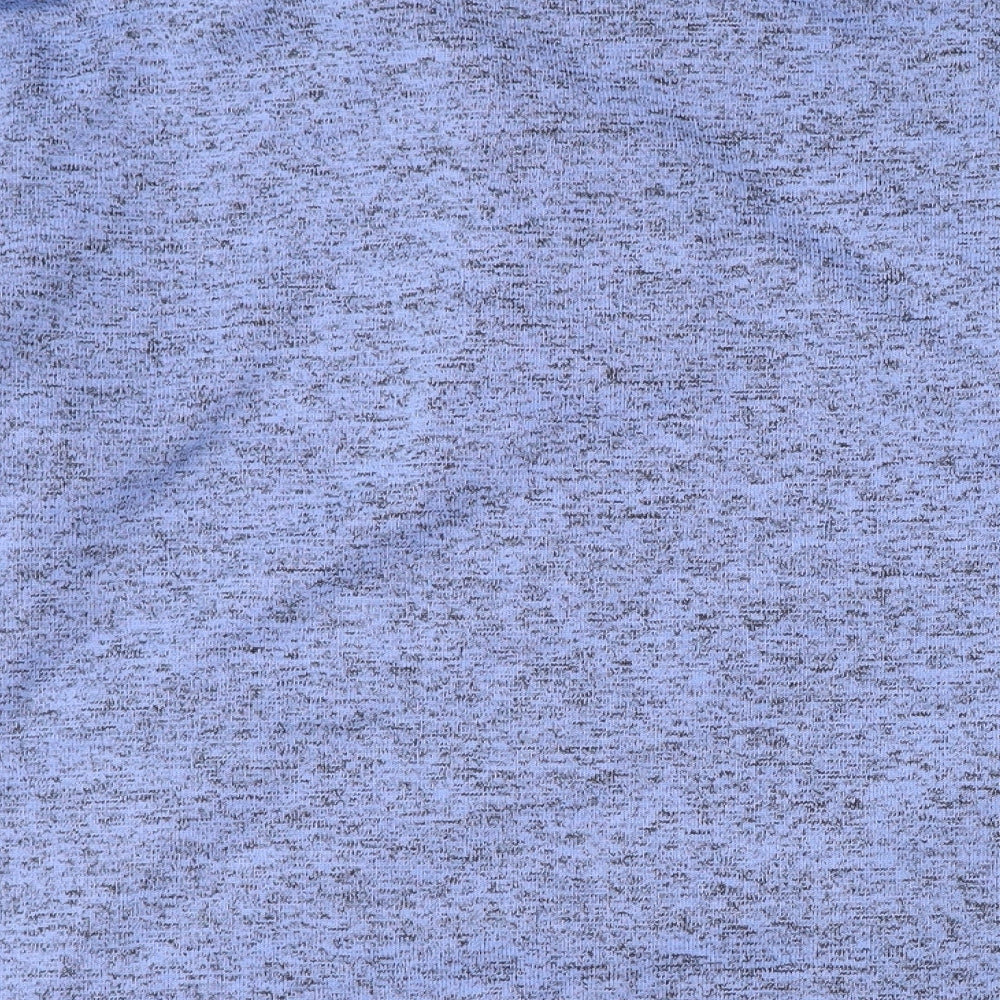 Damart Womens Blue Polyester Pullover Sweatshirt Size 22 Zip