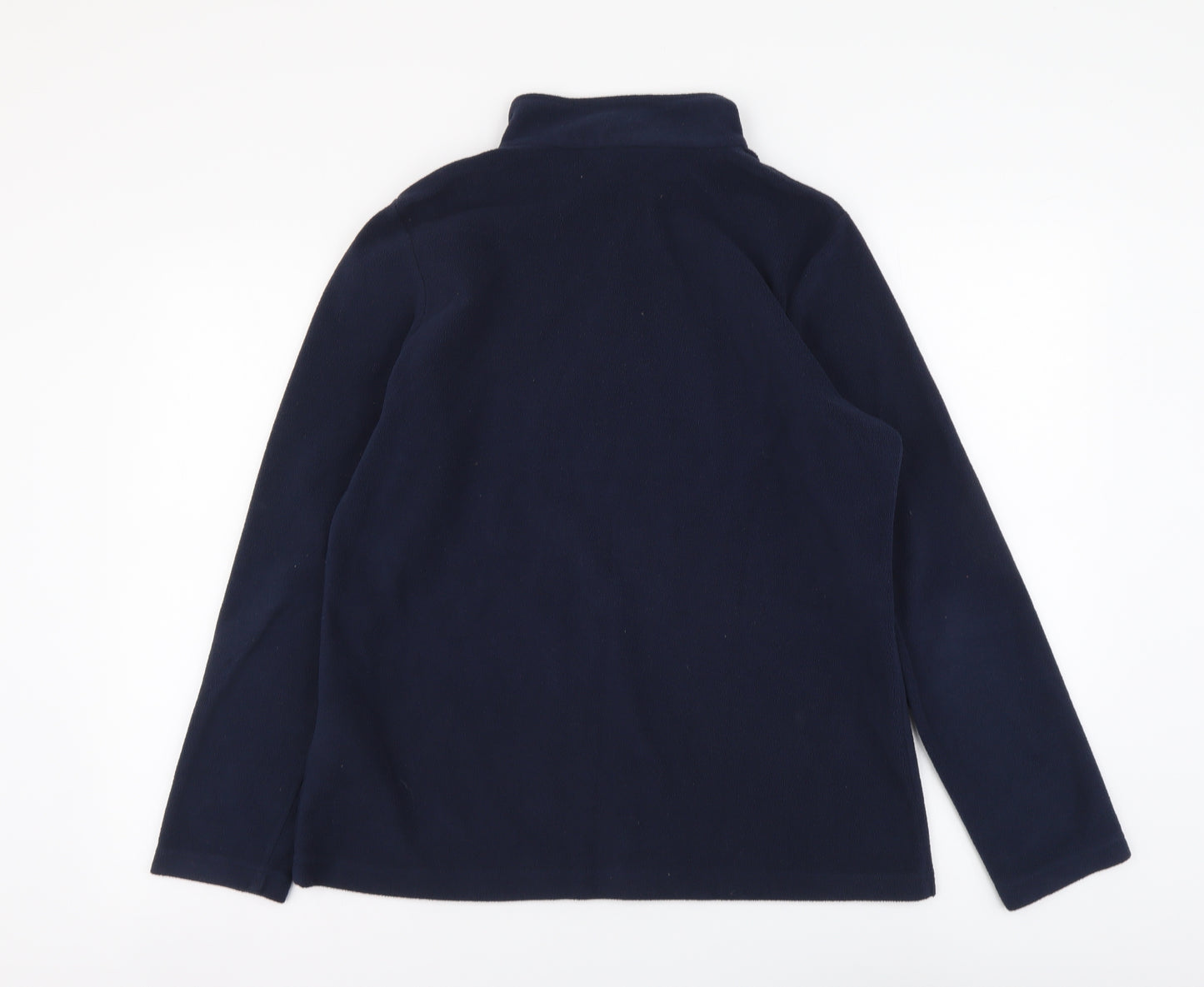 Regatta Womens Blue Polyester Pullover Sweatshirt Size 14 Zip
