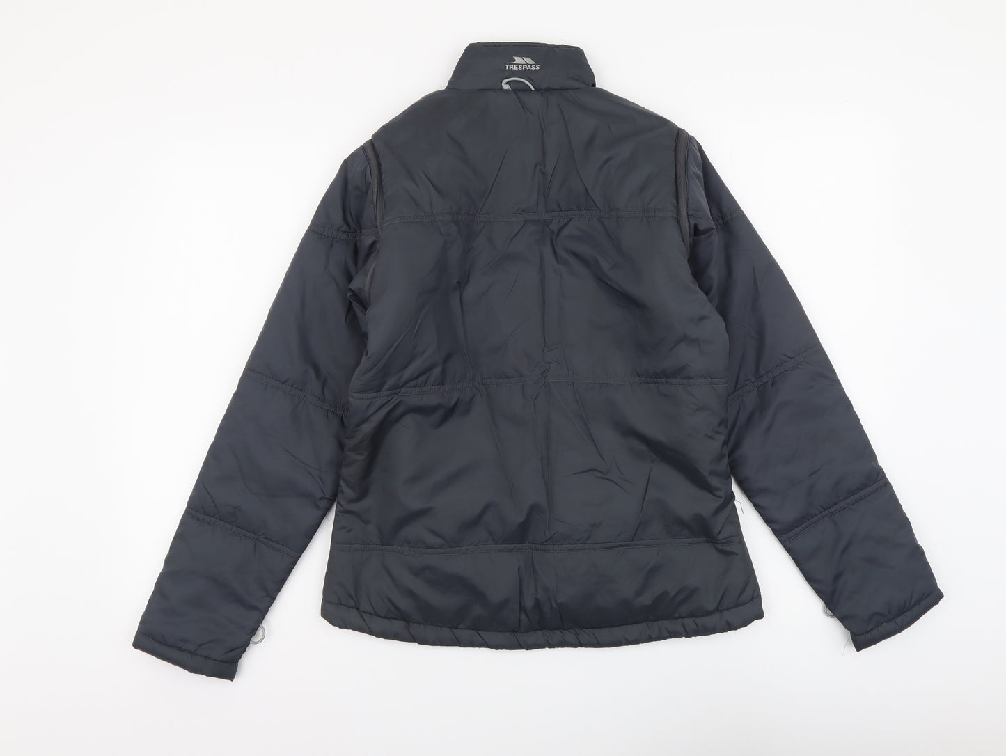 Trespass Womens Grey Jacket Coat Size S Zip - Gilet