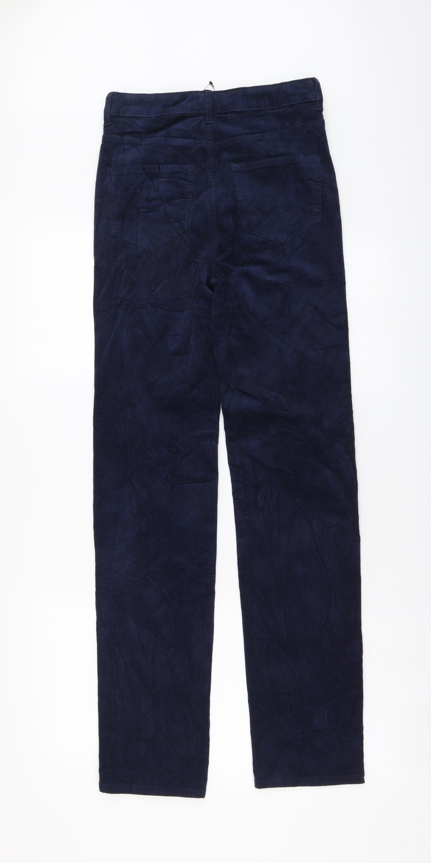 Marks and Spencer Womens Blue Cotton Skinny Jeans Size 8 L31 in Regular Button