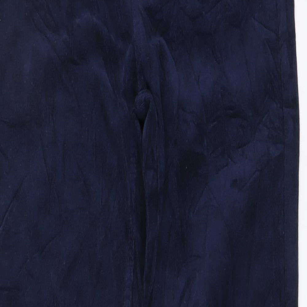 Marks and Spencer Womens Blue Cotton Skinny Jeans Size 8 L31 in Regular Button