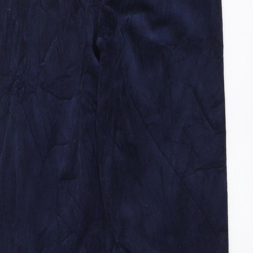 Marks and Spencer Womens Blue Cotton Skinny Jeans Size 8 L31 in Regular Button