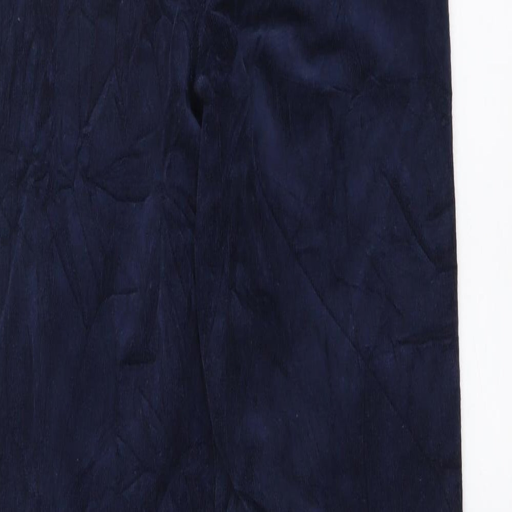 Marks and Spencer Womens Blue Cotton Skinny Jeans Size 8 L31 in Regular Button