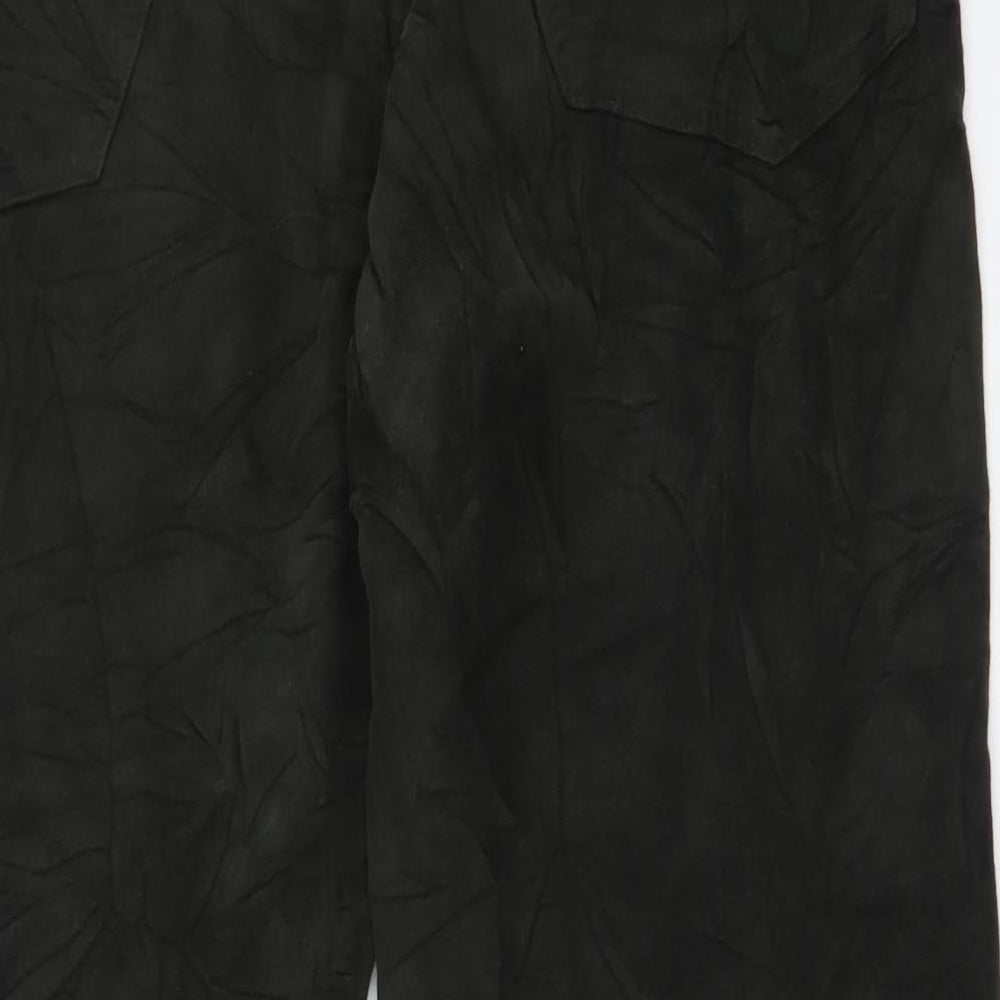 Marks and Spencer Womens Green Cotton Skinny Jeans Size 40 in L29 in Regular Button