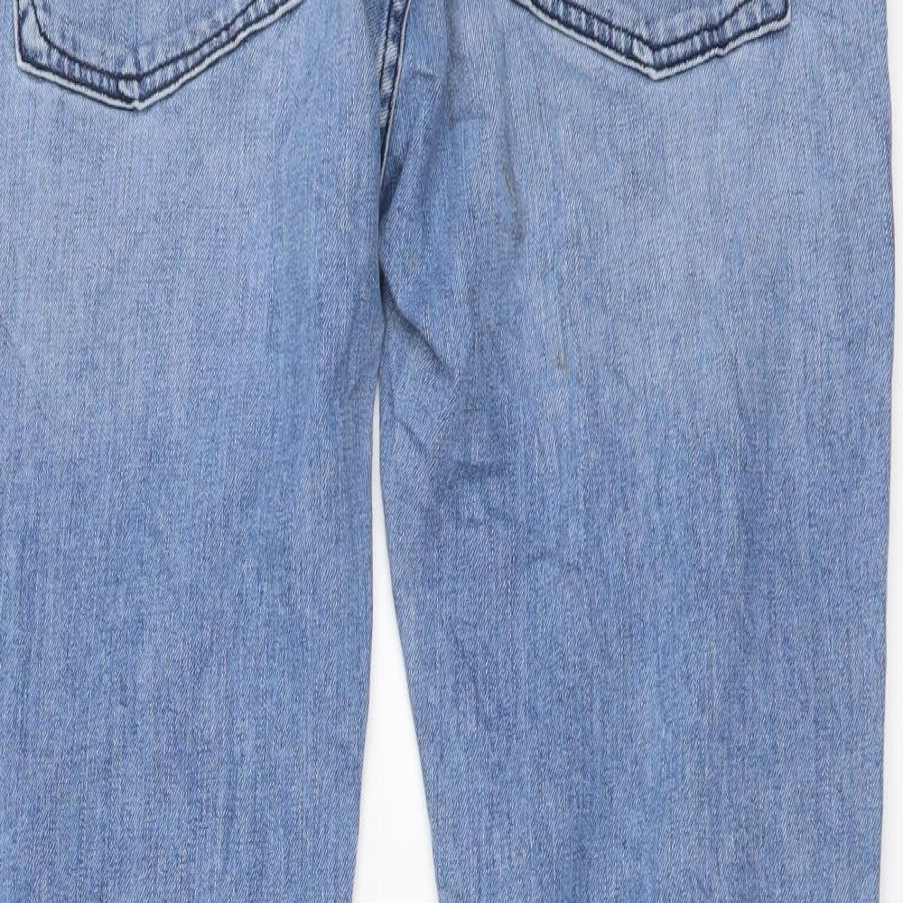 Rag & Bone Womens Blue Cotton Skinny Jeans Size 26 L27 in Regular Button