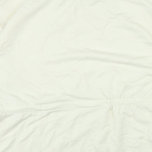 F&F Womens Ivory Polyamide Pullover Sweatshirt Size 16 Tie