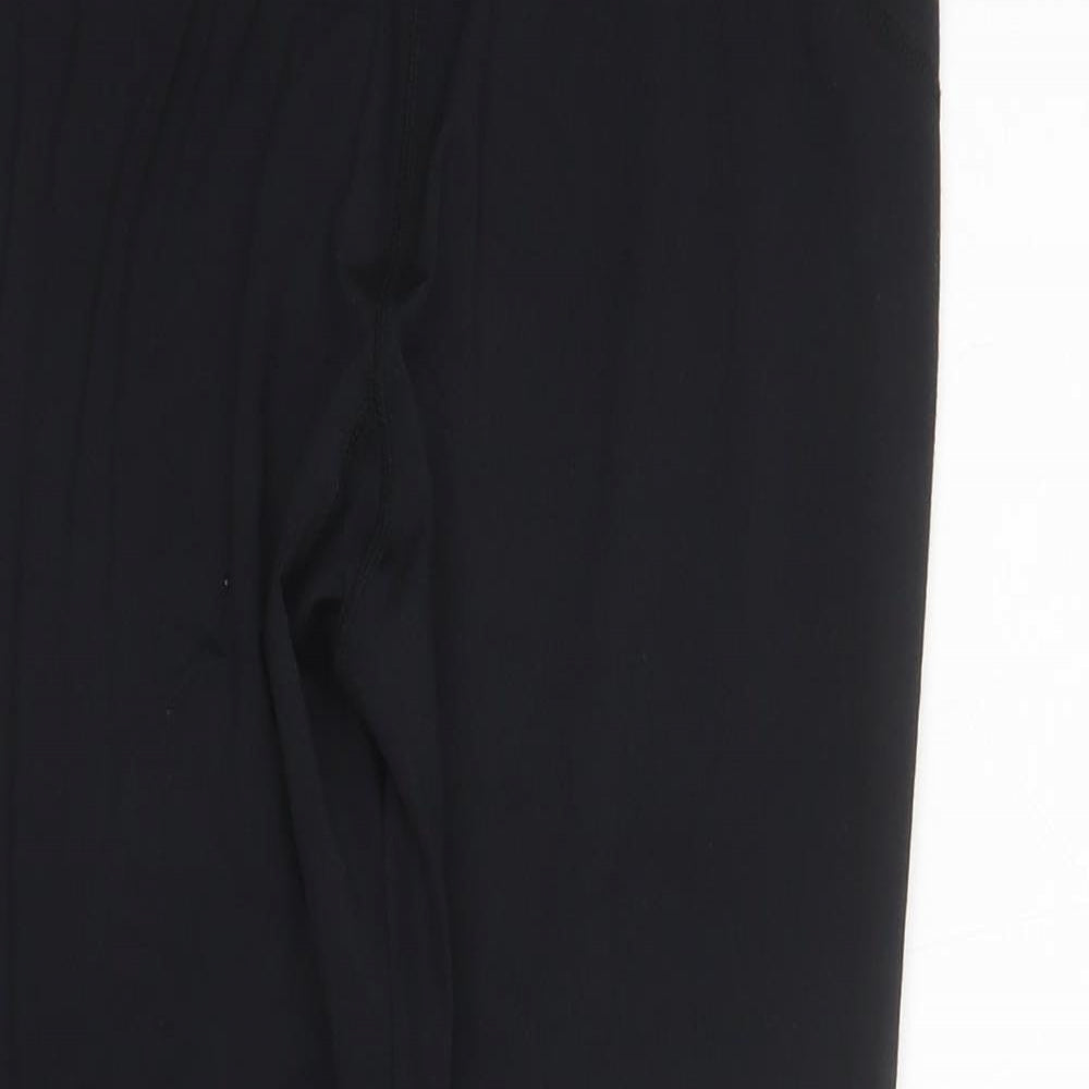 Sweaty Betty Womens Black Polyester Compression Leggings Size S L24 in Regular Pullover